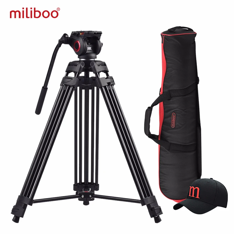Miliboo MTT601A алюминиевый штатив для видеокамеры/цифровой зеркальной камеры |