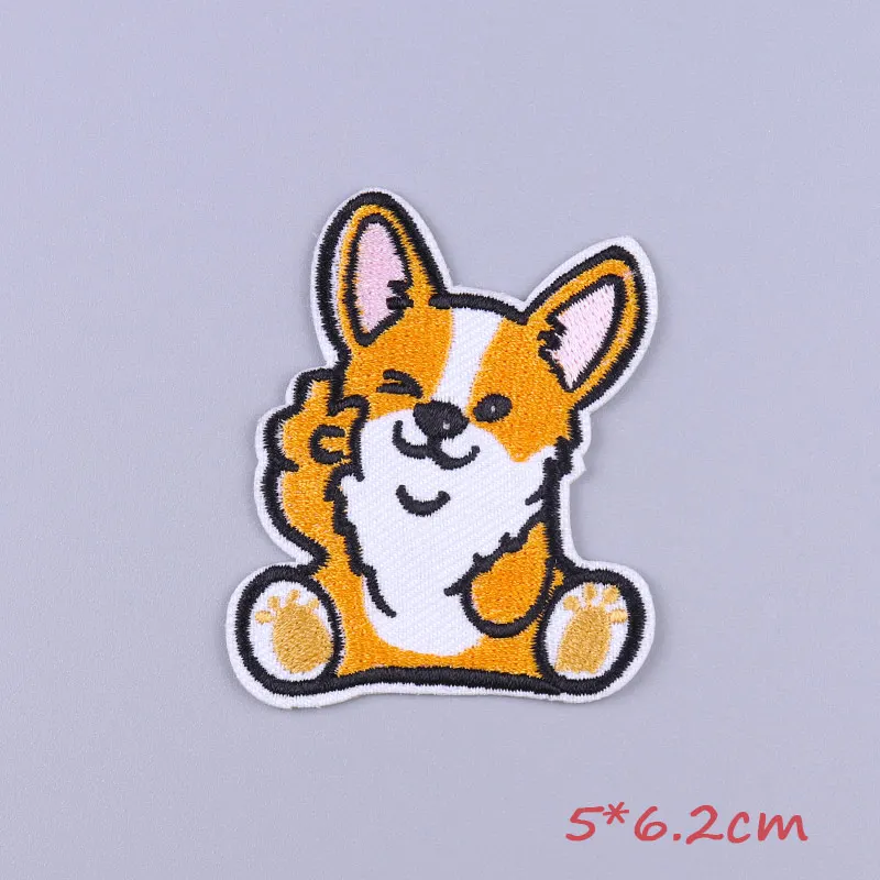 Термоклейкие нашивки сделай сам с мультяшными животными для детской одежды