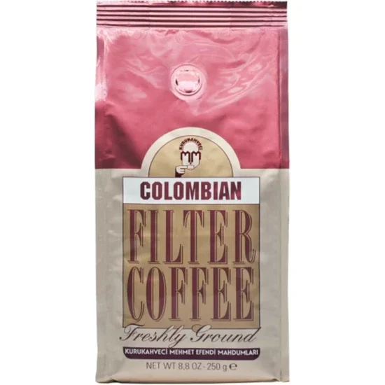 

GREAT WONDERFULL Kuru Kahveci Mehmet Efendi Kurukahveci Mehmet Efendi Colombian Filter Coffee 250 gr - 1 Pack FRE FREE SHİPPİNG