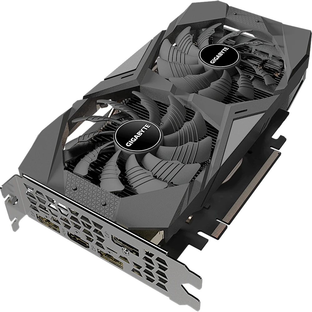 Видеокарта Gigabyte nVidia GeForce RTX 2060 1755MHz 6144MB 14000MHz 192 bit RTL [GV N2060OC 6GD]|Видеокарты| |