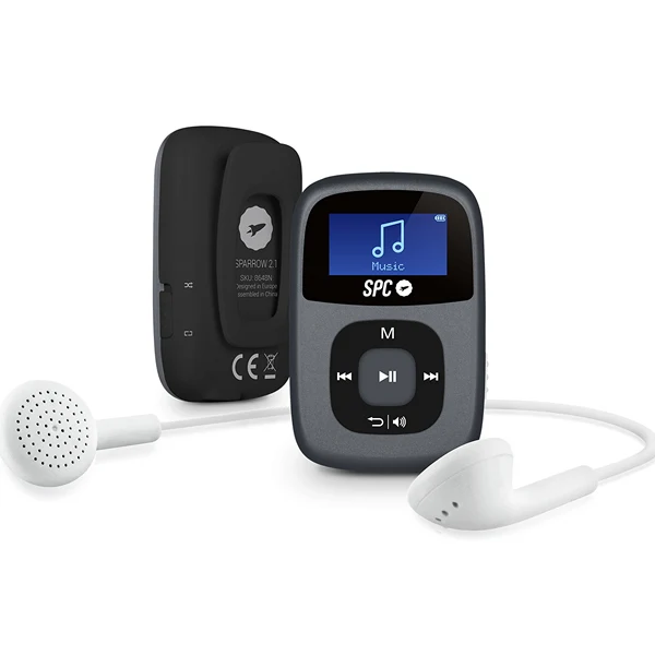 Mp3 плеер SPC Sparrow 8648N 8GB радио WAV WMA черный| |
