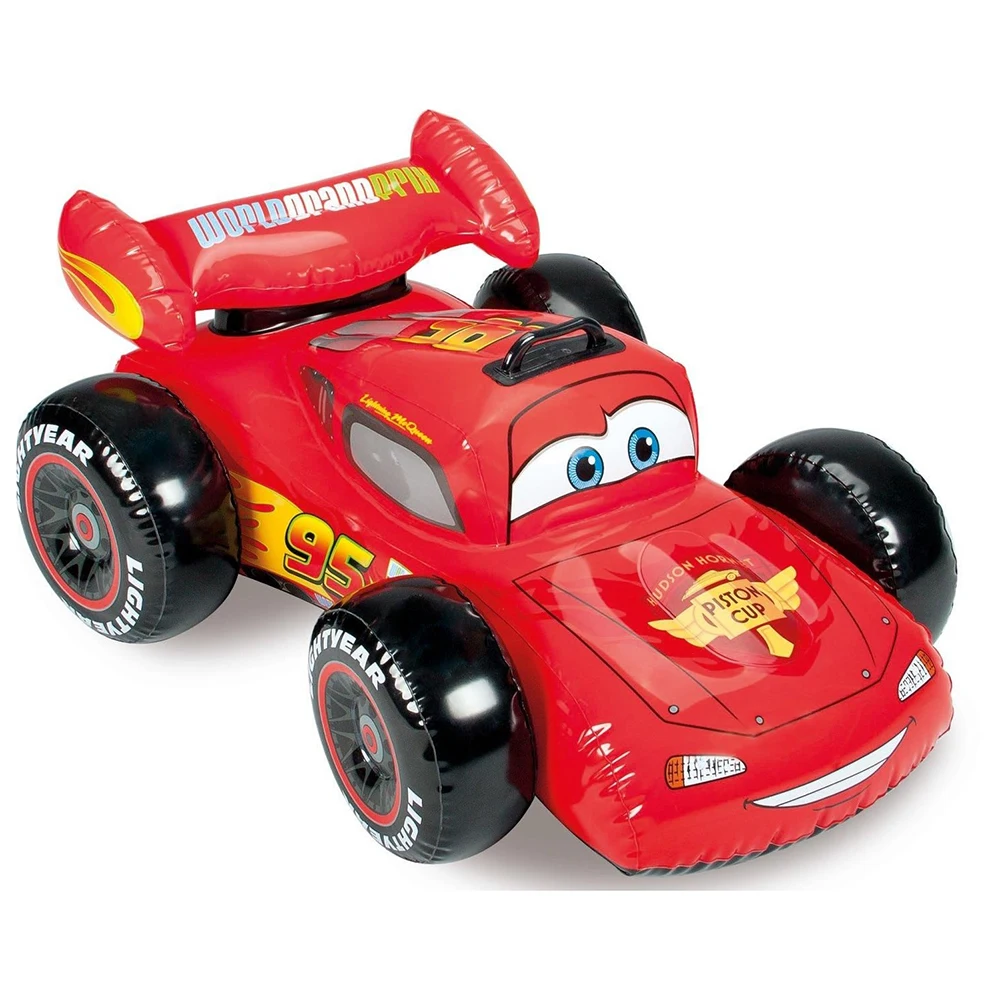 Надувная машинка-райдер для плавания INTEX Тачки 107*71см | Спорт и развлечения