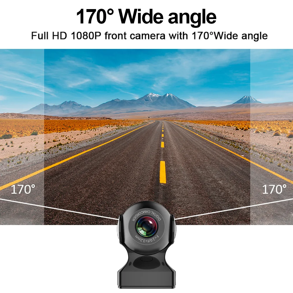 Wifi Smart Phone Car DVR Dash Camera Video Recorder 1080P Night Vision Loop Recording G-sensor 170° Wide Angle Dashcam Registrar |
