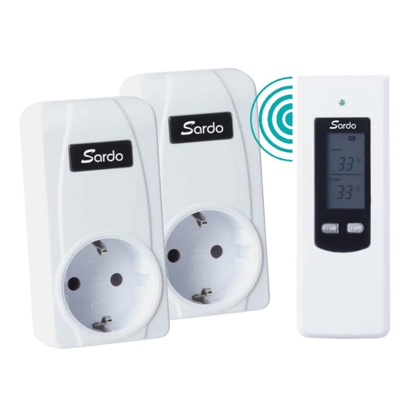 Терморегулятор Sardo ST-0618RS беспроводной с дистанционным управлением