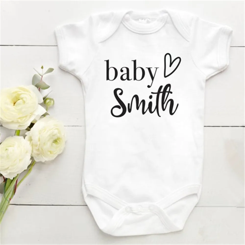 Custom White Onesie | Personalized Onesie | Custom Baby Onesie | Custom Baby Shirt | Baby Shower Gift | Custom Toddler Shirt 2