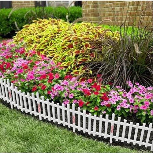 

Garbi 10 pcs Decorative Plastic Fence Unbreakable Garden Fence Landscape Protection Garden Accessories Decorative