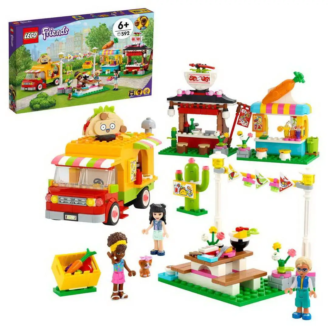 Конструктор LEGO Friends Рынок уличной еды 41701-L |