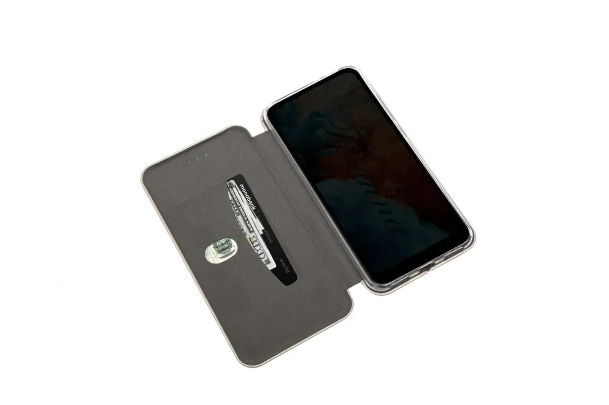 Выгодный комплект для samsung A50 чехол книжка темно зеленый + защитное стекло с