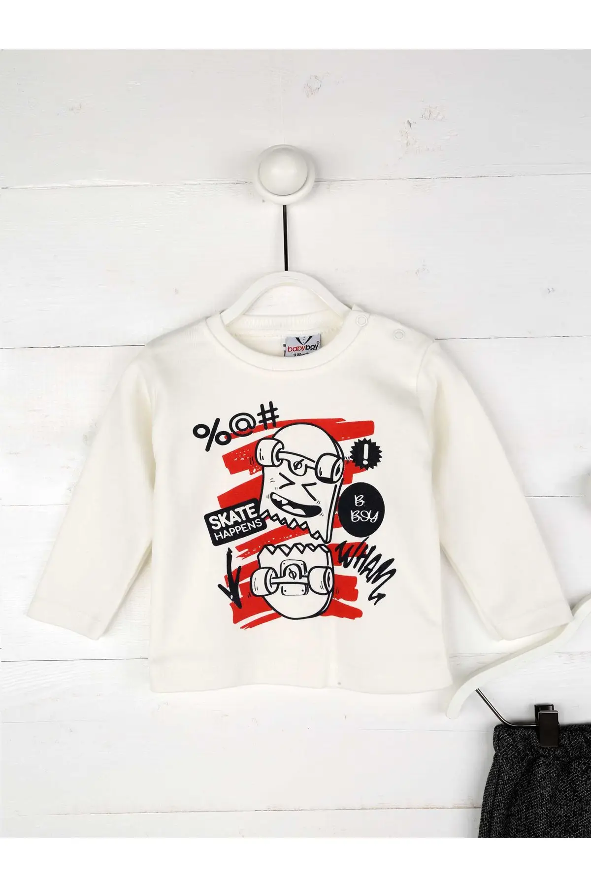 Темно синий серый мужской комплект одежды для малышей| |