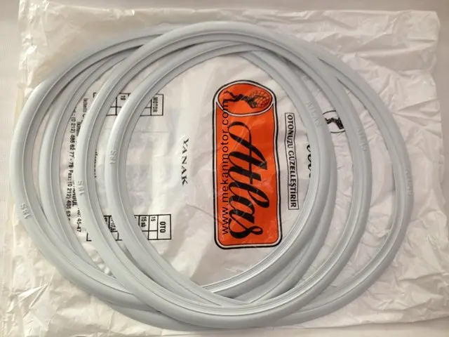 Передняя часть ATLAS 18 дюймов тонкая задняя ширина 15 белая вставка для шин