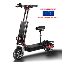 z4 5600w dual motor folding electric scooter 60v 32ah electric kick scooter with 11 inch off road tires and hydraulic brakes