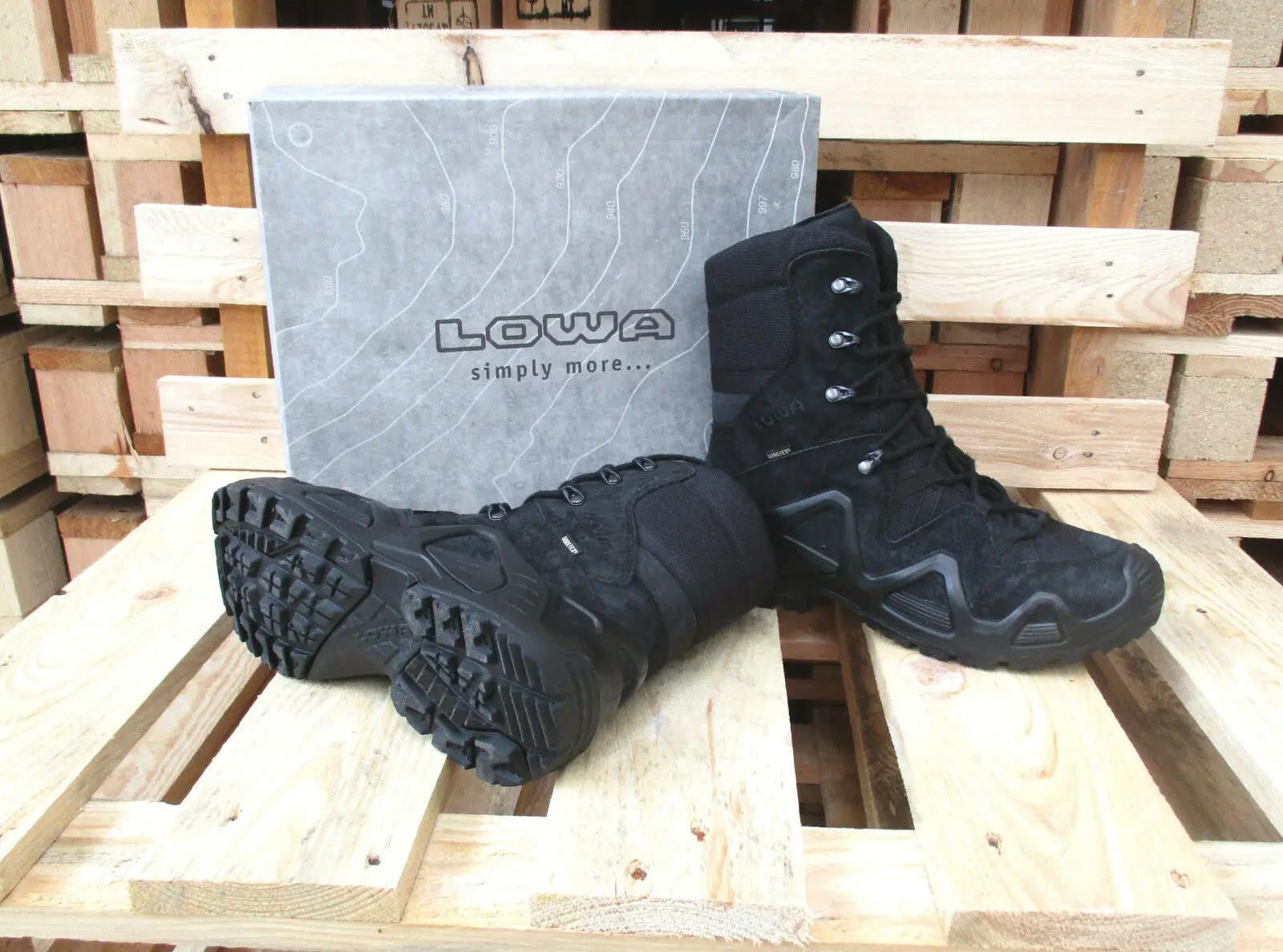 LOWA мужские черные ZEPHYR GTX HI 