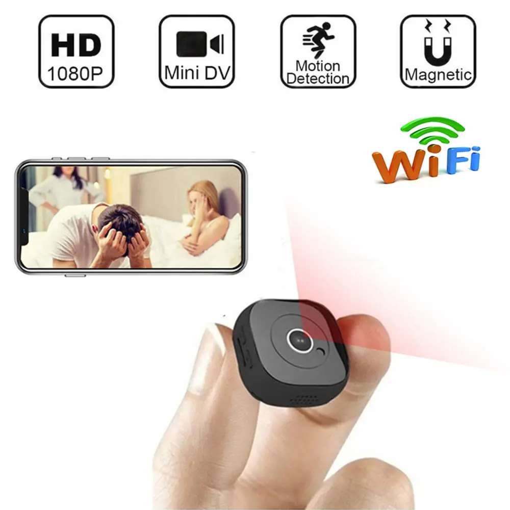 Мини Камера спортивная Беспроводная с Wi Fi HD 1080p|Компактные видеокамеры| |