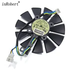 Новый вентилятор охлаждения 87 мм T129215SU для ASUS GTX 1060ti 1060 1070 RX 470 570 580 заменяемые вентиляторы охлаждения графической карты оптом