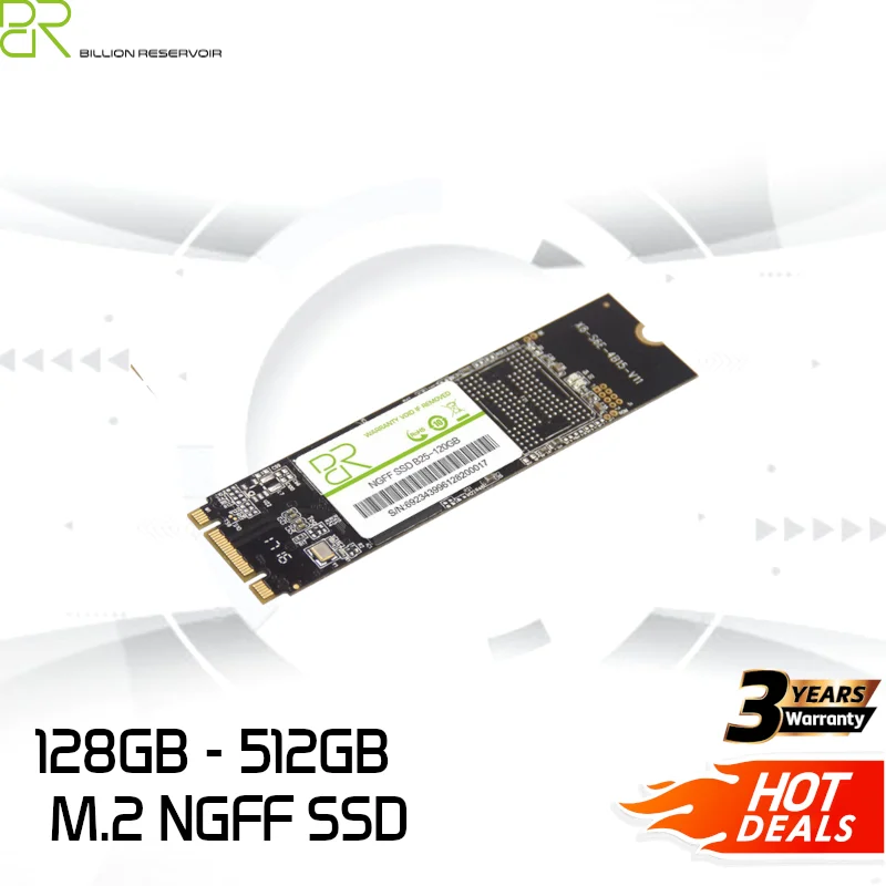 Твердотельный накопитель BR SSD M.2 NGFF B25 [billion R] 128 ГБ 256 512 ГБ|Внутренние твердотельные