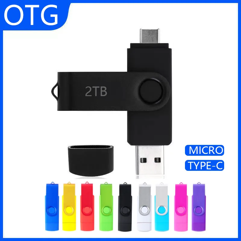 

otg type c usb 2TB micro usb flash drive 1TB flash drive 512GB usb stick 128G 64G 32G 16G 8G pendrive metal usb pen drive