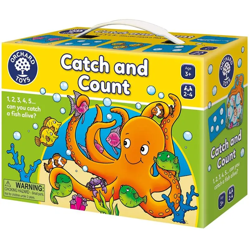 Catch and Count Box игра Математика забавная развивающая счетная идеально подходит для
