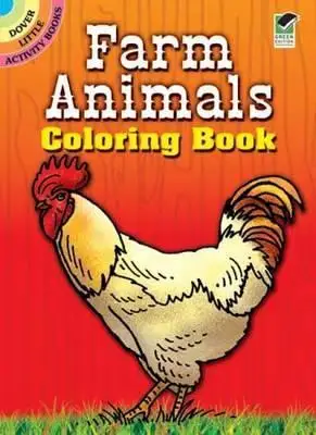 

Книжка-раскраска с животными на ферме
