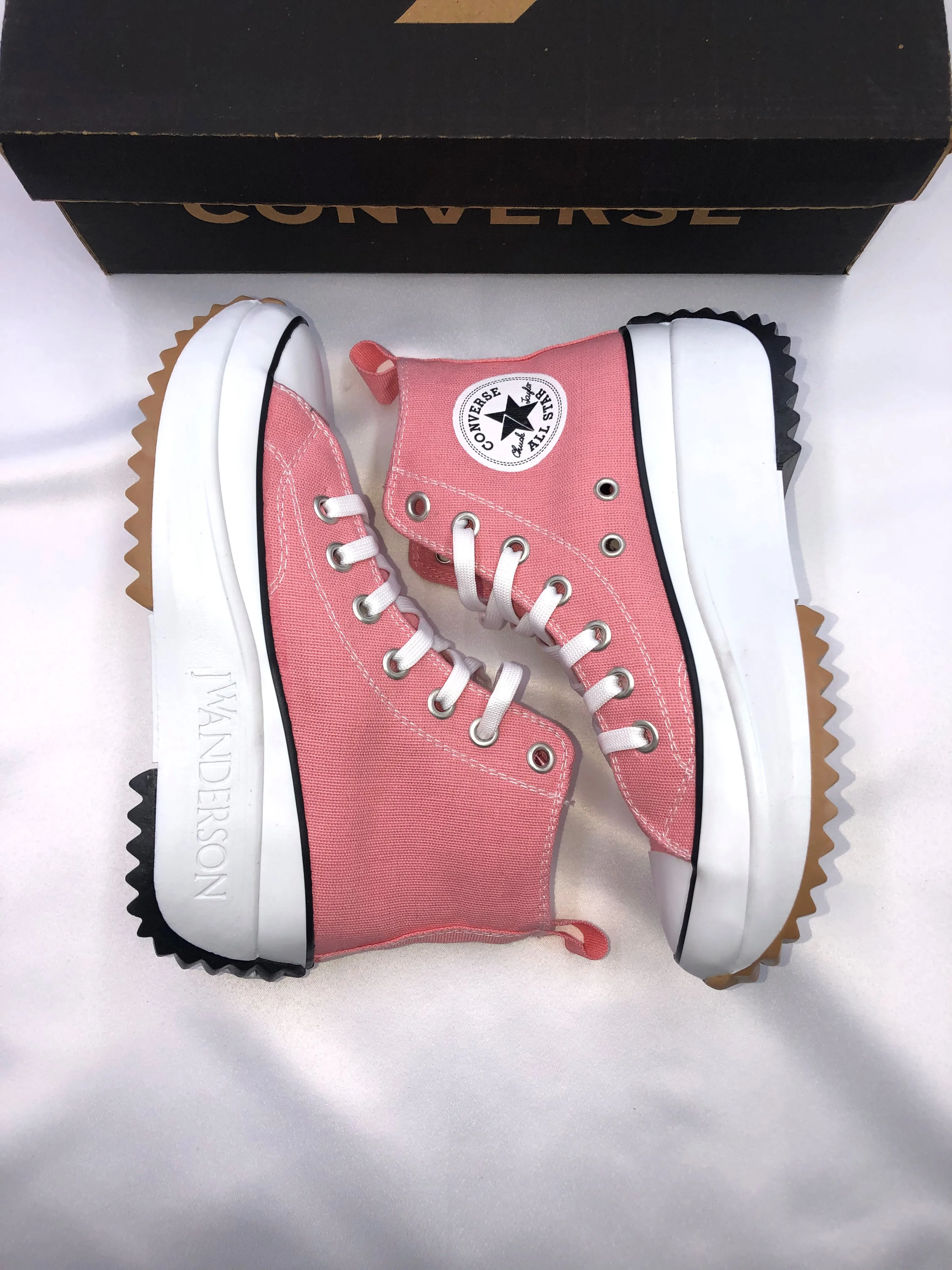 Кроссовки Converse Run Star Hike женские высокие подошвы повседневное использование для