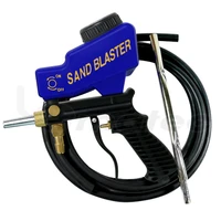 sand blasting kit with siphon hose shot blasting siphon and gravity feed soda blaster lematec taiwan made air tools abrasive