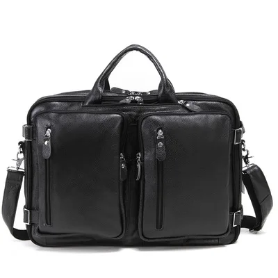 

NEW Luxury Brand Men Bags Black Color Shoulder Bag For Male 100% cowhide Men handbag Messenger Tote Bag Travel Fashion Business