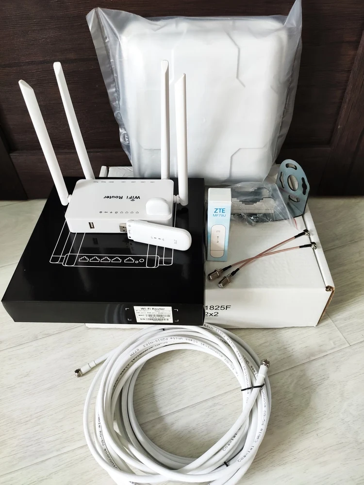 Готовый комплект интернета для дачи дома Huawei e3372 e3272 модем ZTE MF79 LTE 4G 3G WIFI роутер ZBT