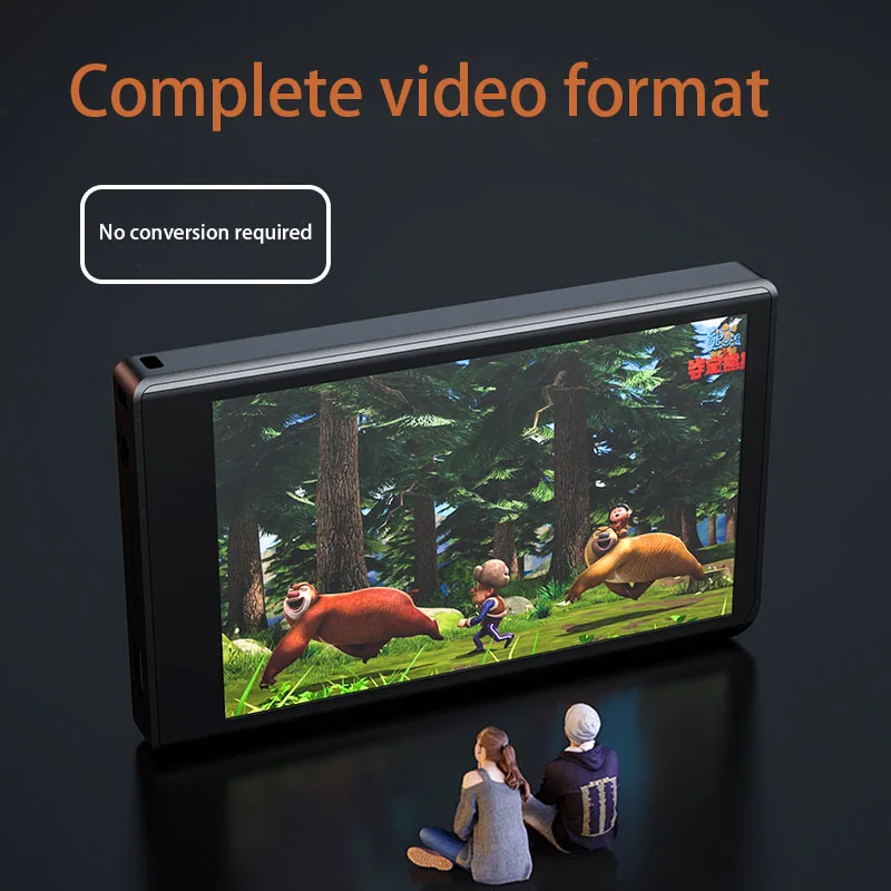 MP4 плеер ZUIZUOriginal RUIZU H9 Bluetooth 5 0 4 дюймовый сенсорный экран встроенный динамик