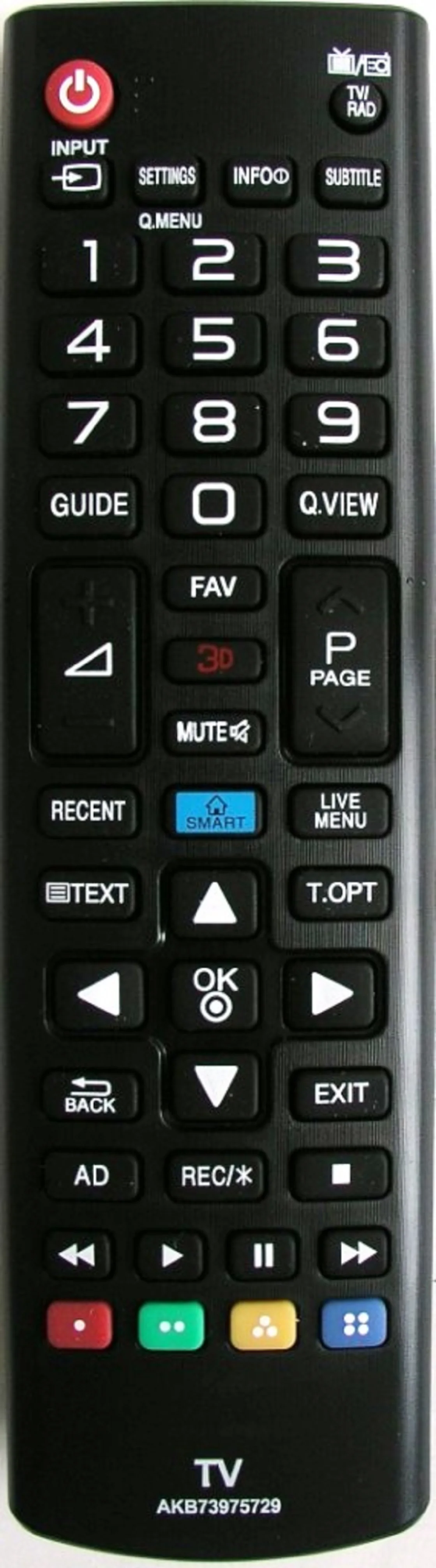 Пульт ДУ для LG AKB73975729 | Электроника
