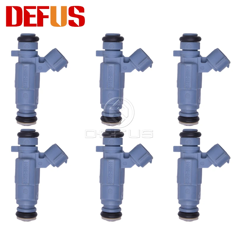6x OEM 35310 38010 Топливная форсунка для Hyundai Santa Fe XG350 Sonata Kia Amanti Optima Sorento Sedona 2.4L
