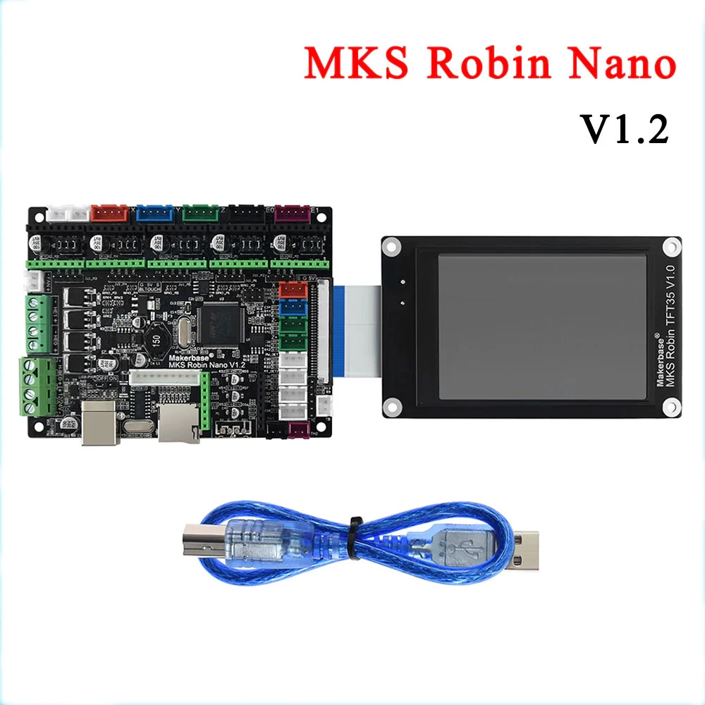 Плата для 3D-принтера MKS STM32 Robin Nano board V1.2 аппаратное обеспечение с открытым