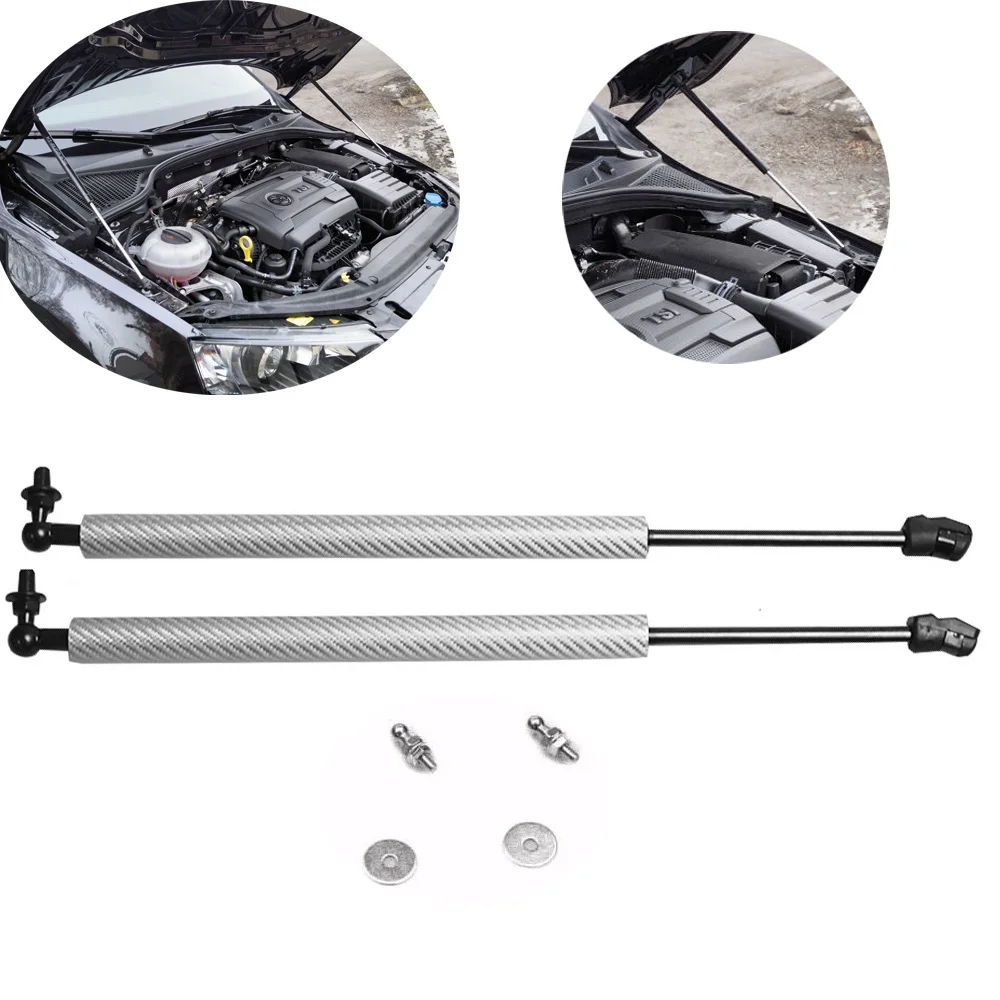 Передний капот для Skoda Octavia a7 Typ 5E 2012 2019 газовые стойки из углеродного волокна