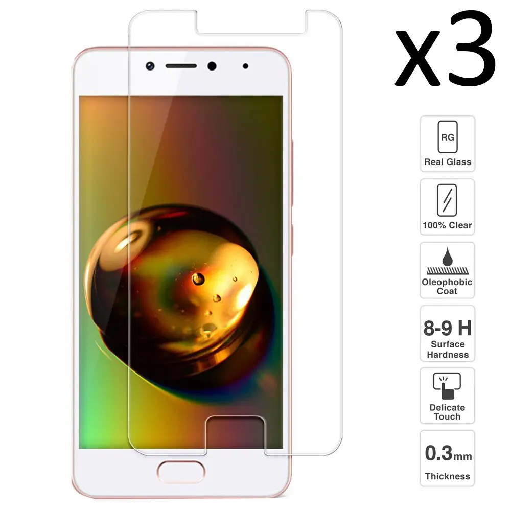 Meizu M5c набор из 3 предметов протектор экрана закаленного стекла antir | Мобильные