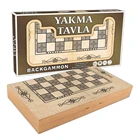 Набор для настольных игр, нарды, деревянные складные, для развлечений, Международная игрушка, подарок, ручной работы, для путешествий, шахматная доска, большой размер 2 в 1