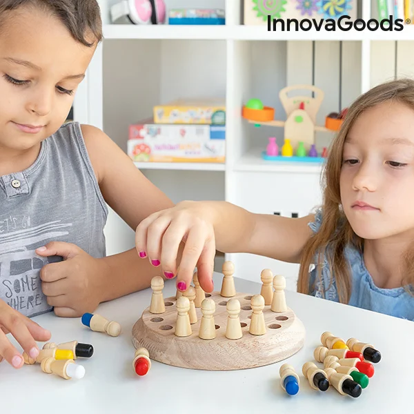 Деревянные шахматы памяти Taeda InnovaGoods 26 штук| |