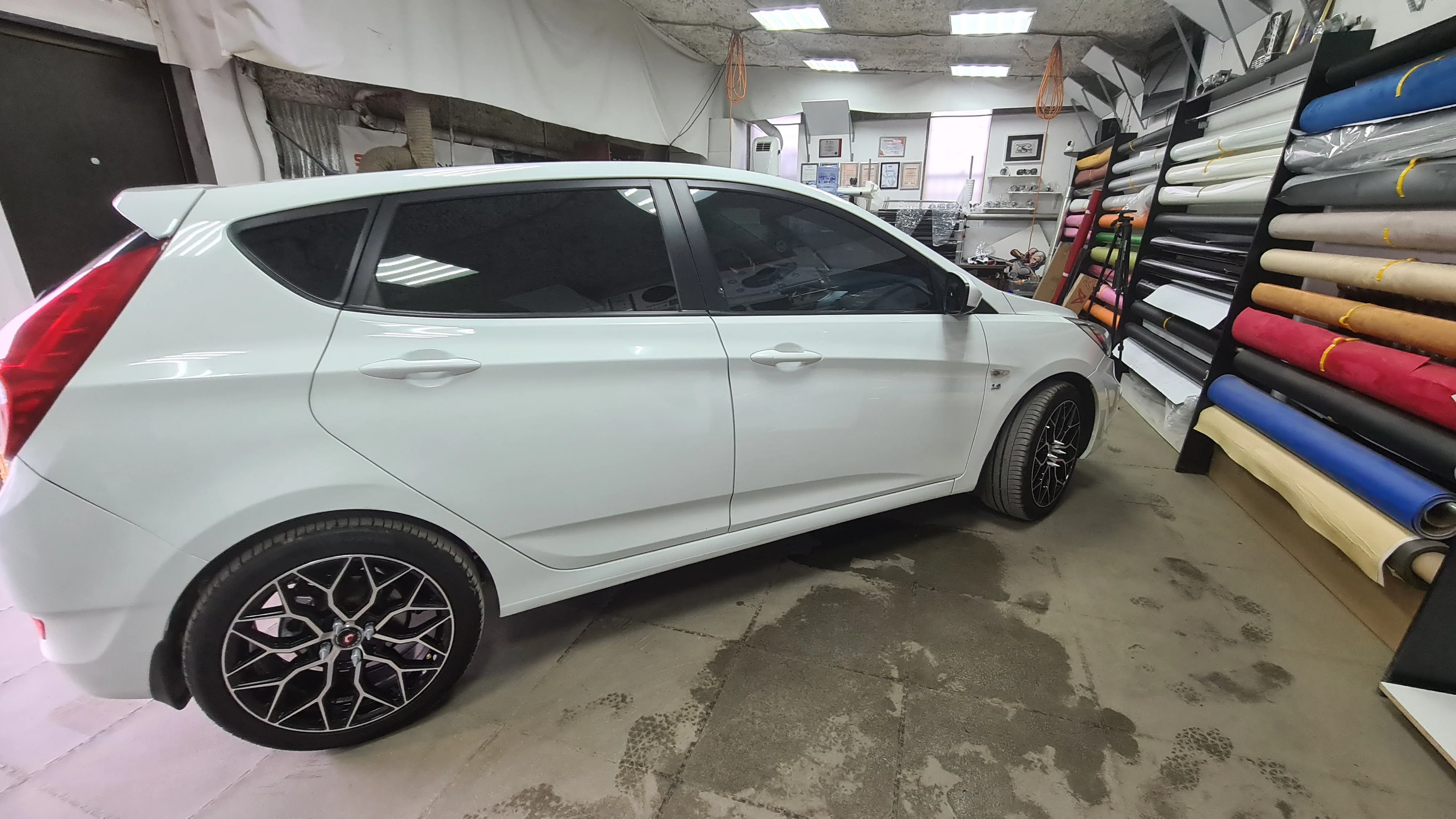 Съемная тонировка на Hyundai Solaris Хёндэ Хёндай Хюндай Солярис 2010 2011 2012 2013 2014 2015 2016 |