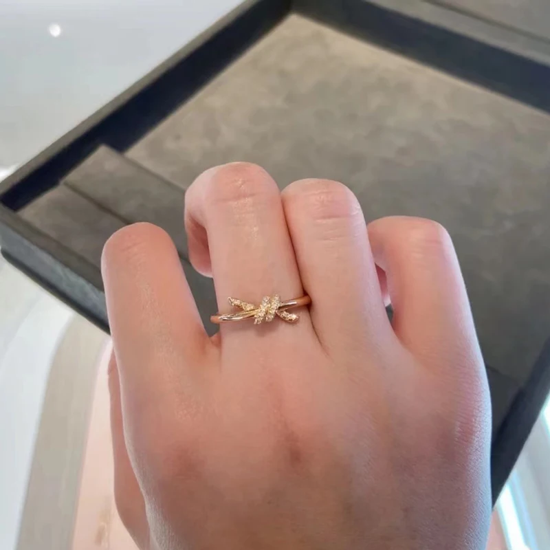 Женское колье из серебра 2022 пробы 18 К розовое золото |