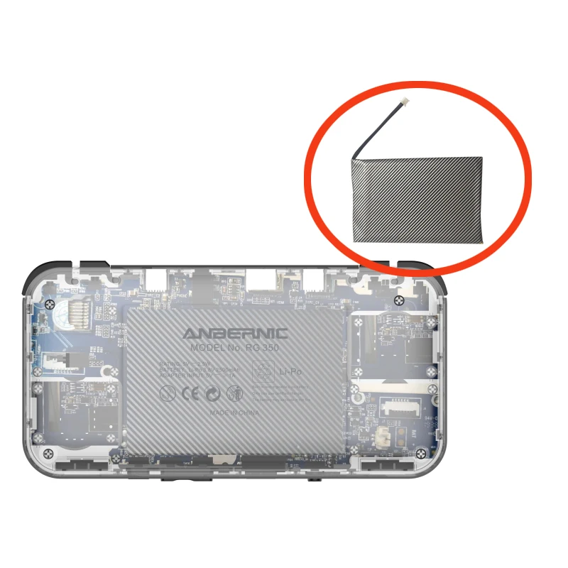 Аккумуляторная литий полимерная батарея 2500 мАч 3 7 В для ручной игровой консоли