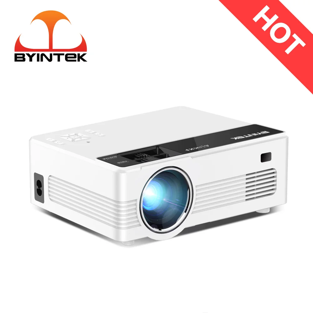 BYINTEK C520 Mini HD 150 дюймовый домашний кинотеатр Портативный светодиодный проектор для