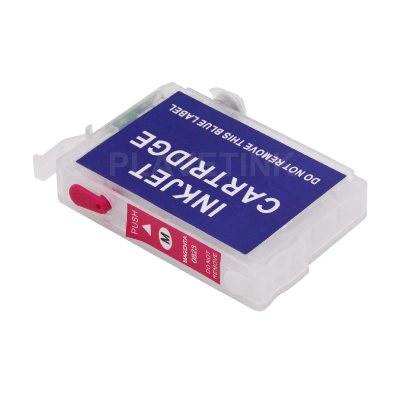 Чернильный картридж Plavetink T0821 82n для Epson Stylus Photo T50 R290 R295 R390 RX590 RX610 RX615 RX690 1410 TX650 TX659 700