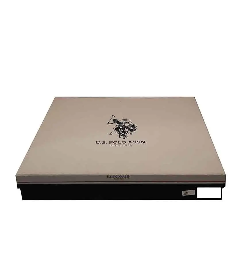 Men's Pajamas Set Cotton Home Comfortable Bed Wearable Underwear Box Contents: Long sleeved pajama top, long pajama bottoms, Und