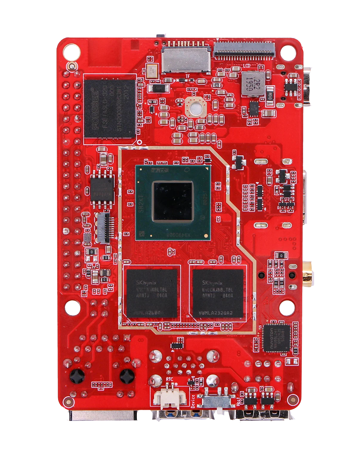 Четырехъядерный процессор Intel Atom x5 плата ROCK PI X SBC 4 Гб ОЗУ 64 ГБ eMMC Поддержка Windows 10