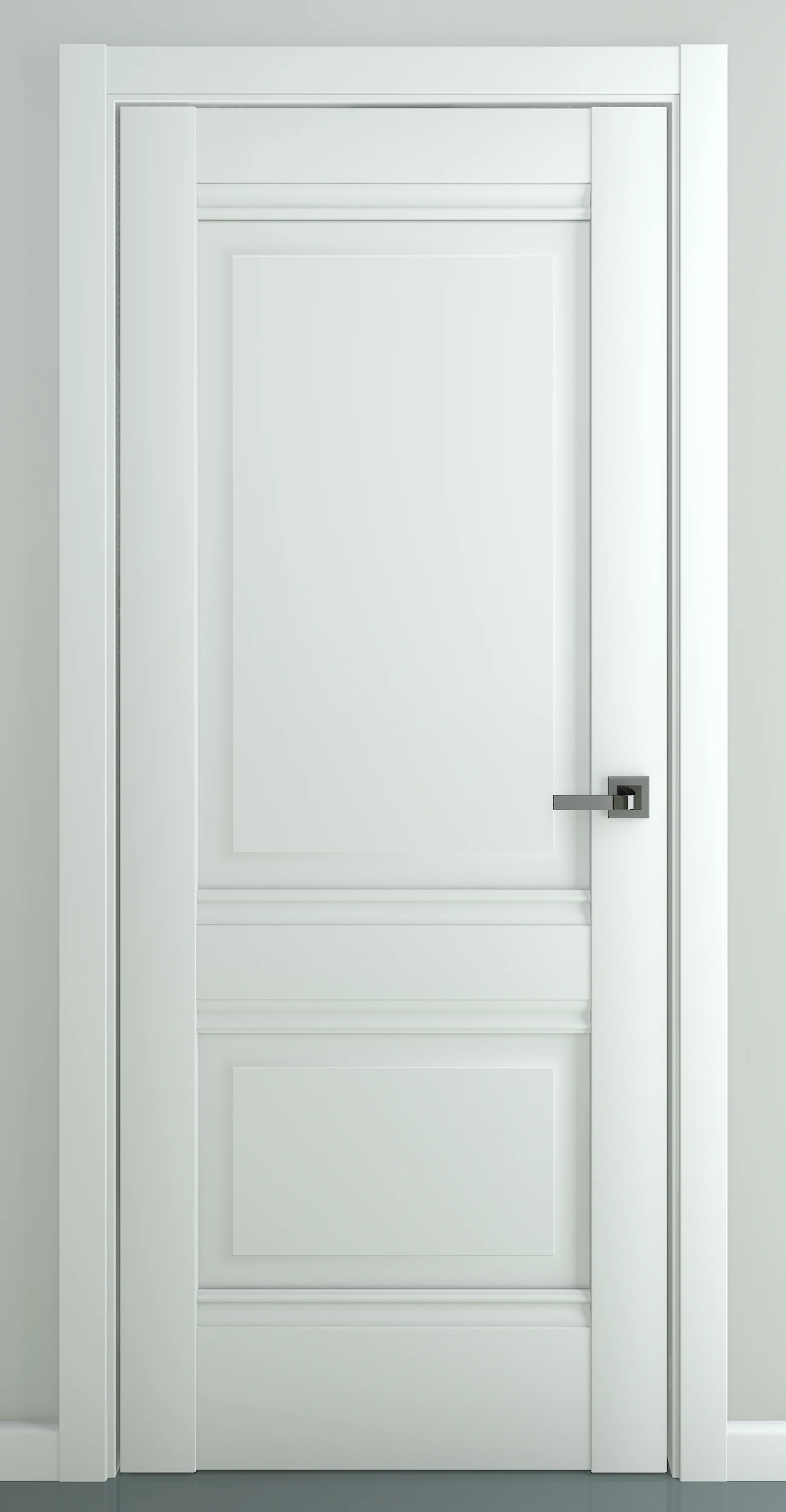Дверь межкомнатная Zadoor ПГ Венеция В4 700*2000 Белый матовый | Строительство и ремонт