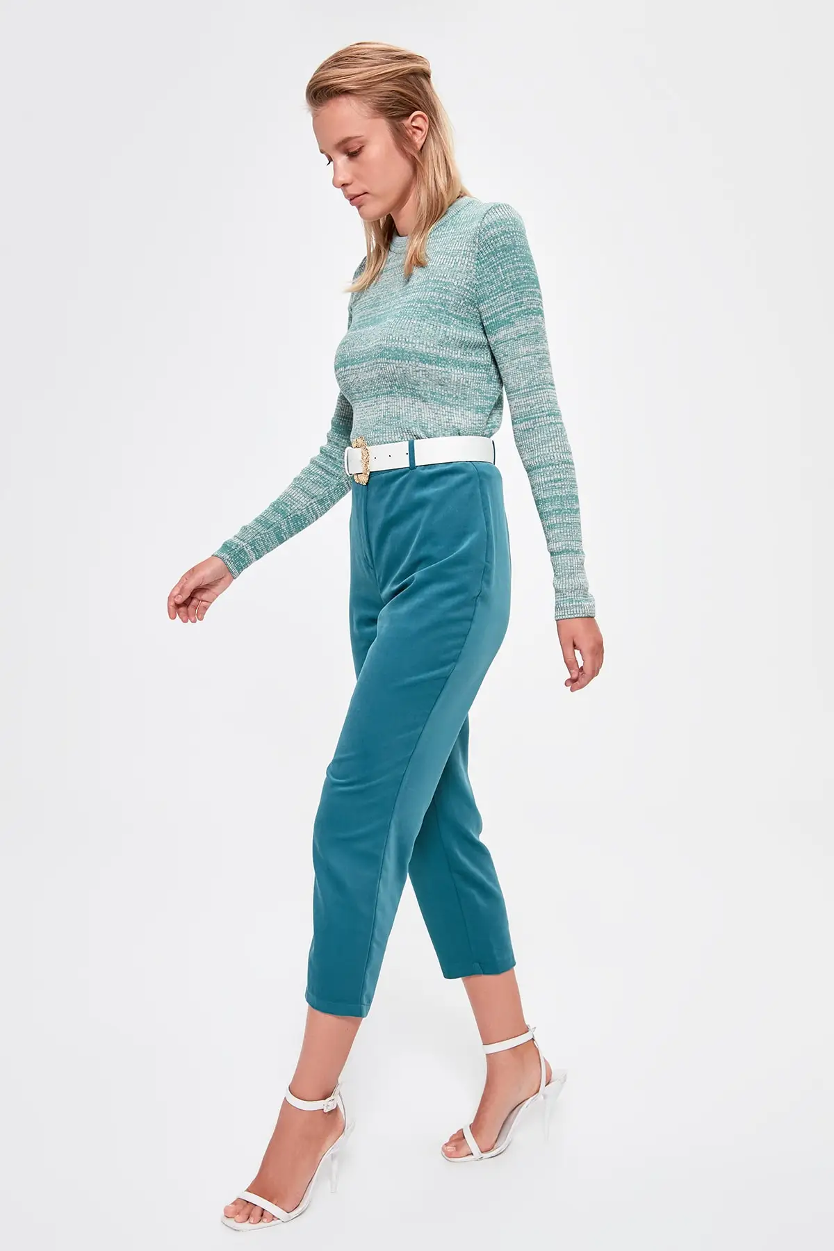Trendyol замшевые брюки TWOAW20PL0494 | Женская одежда