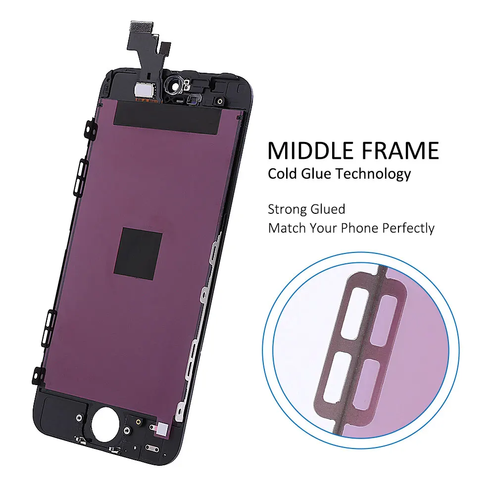 Дигитайзер сенсорного ЖК экрана в сборе для iPhone Замена дисплей без битых