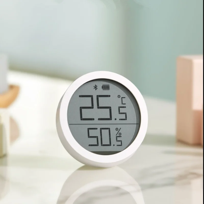 Цифровой термометр и гигрометр Qingping электронный прибор с ЖК-экраном для
