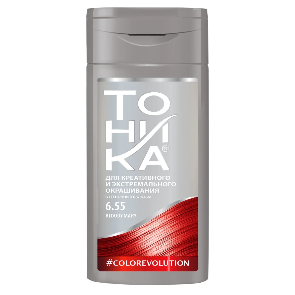 ТОНИКА COLOR EVOLUTION тон 6.55 Bloody Mary Оттеночный бальзам для волос 150 мл | Красота и