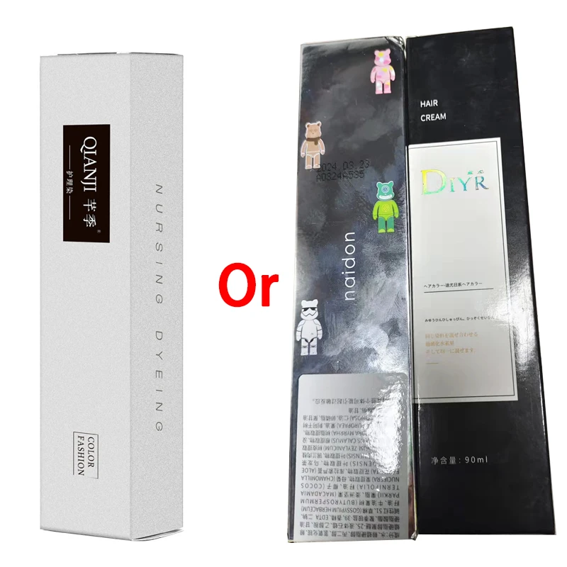 30 цветов крем-краска для волос безопасная краска-шампунь для окрашивания в салоне или у парикмахера.