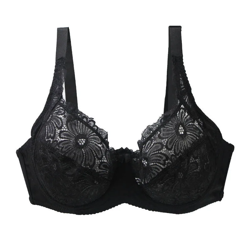 

Women'S Bra Cool Down Gather Shock-Proof Cushion Bra Push Up The Bra Beautiful Back Soft And Close-Fitting Lace Hollow Underw