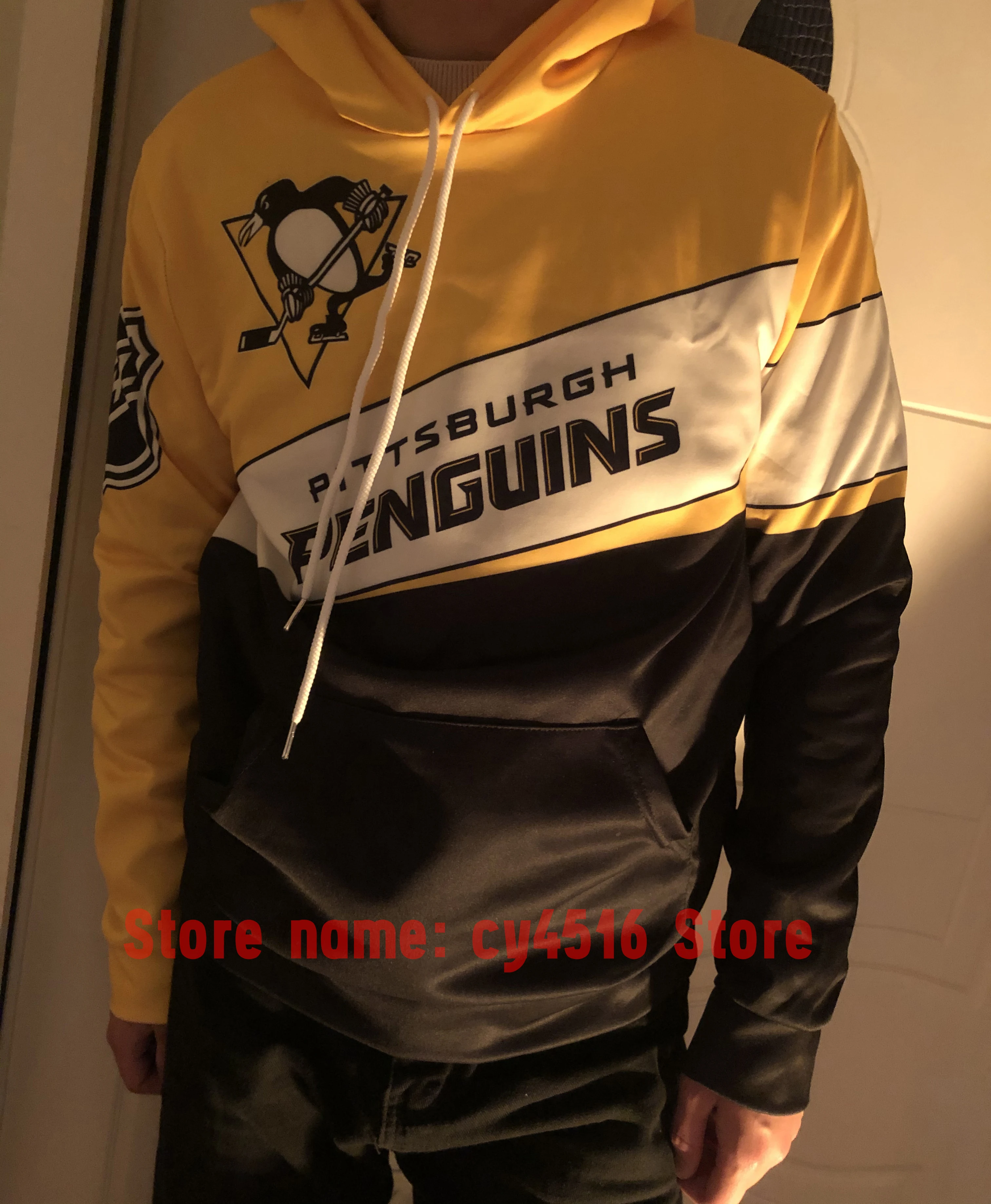

2021 new ice hockey hoodie sweatshirt 3d printing men's Harajuku pullover hoodie streetwear, autumn fashion sportswear jacket