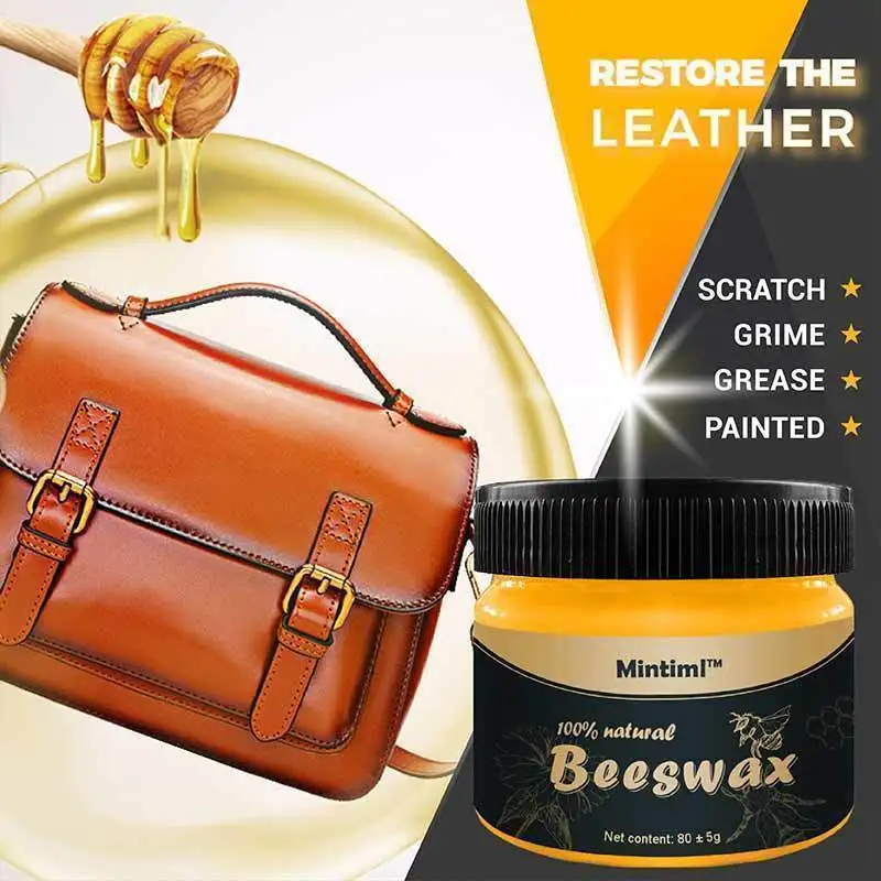 Mintiml древесины приправы Beewax дерево воск для ухода за автомобилем из цельного